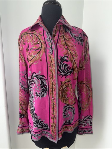 Camicetta camicia seta - , stampa