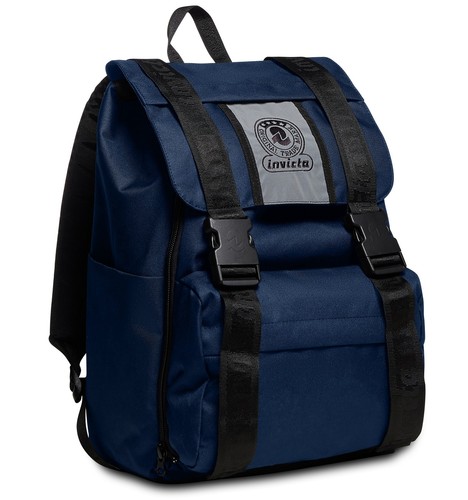 Zaino invicta square blu - -,