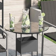 Piano Tavolo Rotondo in Vetro