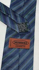 Cravatta Missoni 100% Seta
