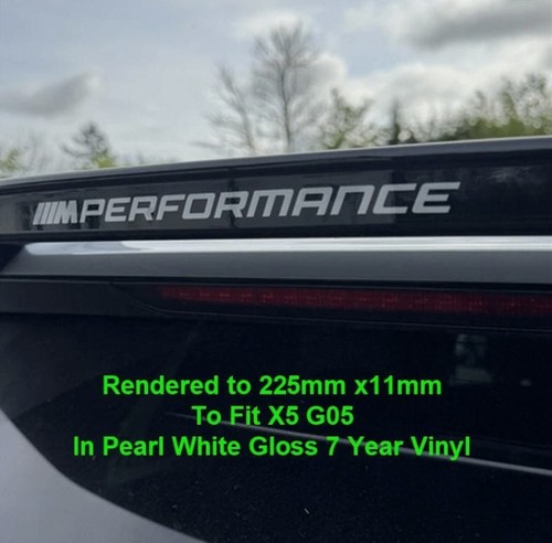 Bmw performance areo spoiler - m,