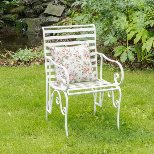 Sedia giardino decorata in - sedia,