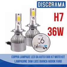 LED AUTO LAMPADE FARI COPPIA