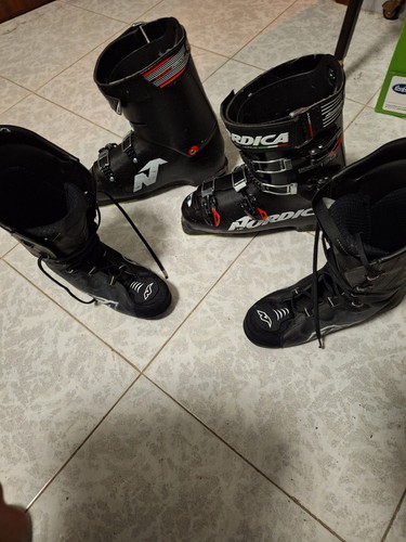 Scarponi sci nordica - sci, dobermann
