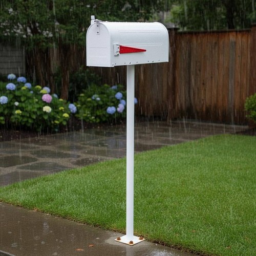 Villa standing mailbox design - villa,
