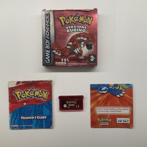 Pokemon rubino nintendo - pokemon, game