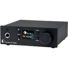 Pro-ject PRE BOX S2 DIGITAL BLACK Preamplificatore stereo digitale con convertit