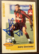 AUTOGRAFO ANDRIY SHEVCHENKO