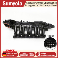 LR085939 Collettore aspirazione per Jaguar Xe XF F-Tempo Diesel AJ813415 2015-ON