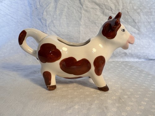 Portalatte mucca ceramica - mucca,