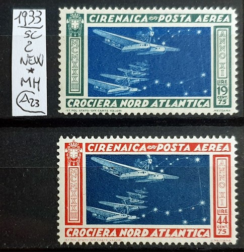 Italy regno 1933 cirenaica - italy,