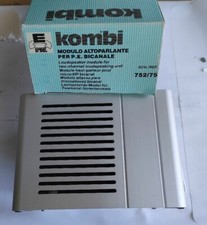 URMET 752/75 KOMBI MODULO ALTOPARLANTE PER POSTO ESTERNO BICANALE 