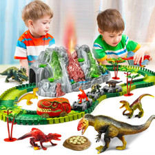 Pista dinosauri a Batteria