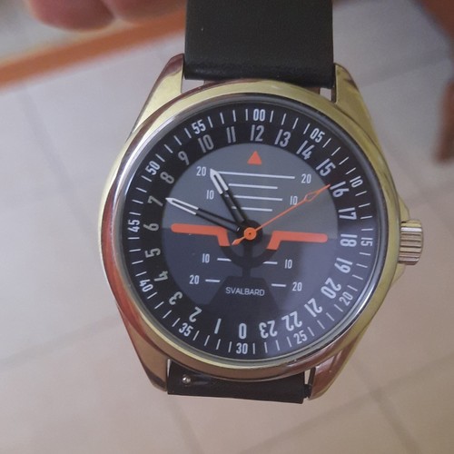 Svalbard orologio digitale - svalbard,