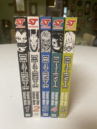 Death note manga vol 5 - note,