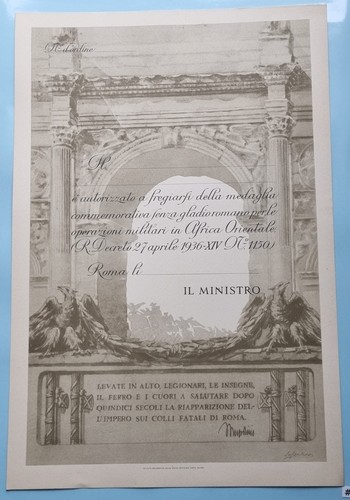 Regno diploma bianco x - regno,