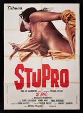 STUPRO manifesto poster Margaux Hemingway Mariel Anne Bancroft Lipstick E14