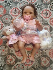 Reborn Bambola 45 Cm Con Accessori Usato Perfetto