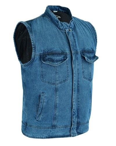 Gilet denim moto rustico - moto,