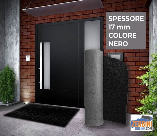 Zerbino nero cocco - nero, in