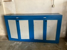 CREDENZA INDUSTRIALE PRIMA MERTA' DEL 900 IN LEGNO MASSELLO