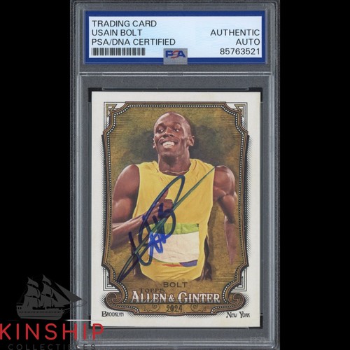 Usain bolt firmato 2024 - usain, topps
