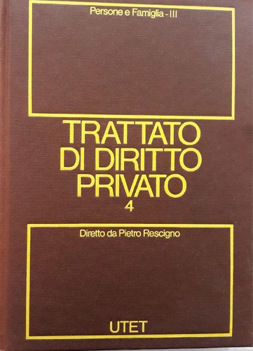 Trattato diritto privato - trattato, 4