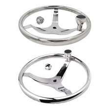 Volante Barca in Acciaio Inox
