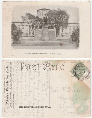 Mckinley memorial entrance - mckinley,