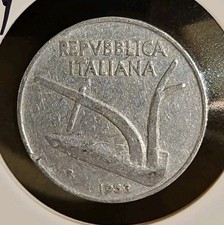 1953 Italy 10 Lire