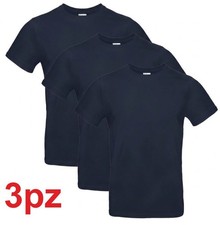 Kit 3 T-Shirt Uomo 100% Cotone