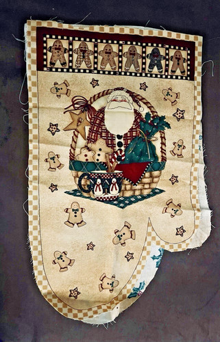 Guanto forno decorativo - guanto, da