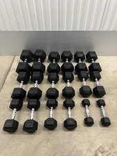 Manubri esagonali 2,5-25 kg in