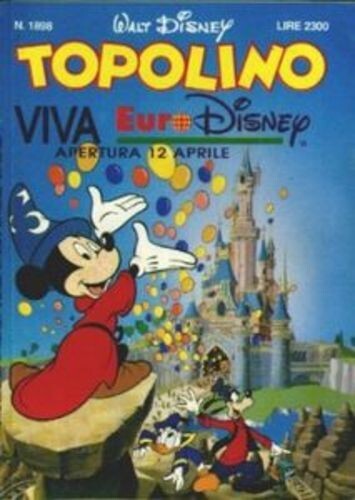Fumetto topolino walt - topolino, disney