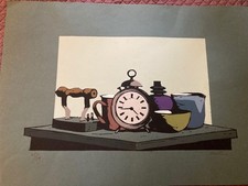 Enotrio Pugliese, linoleografia al torchio a mano 1973.