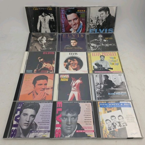 Elvis presley lot discs - lot, 15