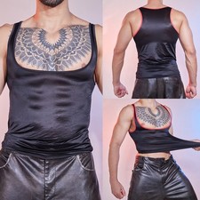 Canotta canotta uomo in rete