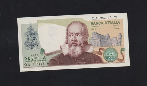 Italia 2000 lire - lire, galileo