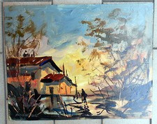 WILLIAM NUZZO QUADRO DIPINTO