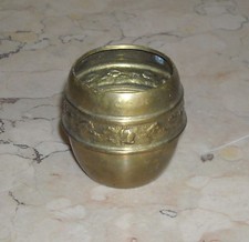 GRAZIOSO PICCOLO VASO IN OTTONE_LIBERTY_DA COLLEZIONE