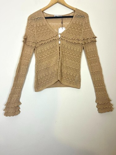 Cardigan donna beige zara - donna,