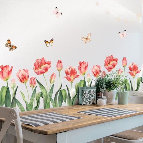 Adesivo murale unico fiore - , di