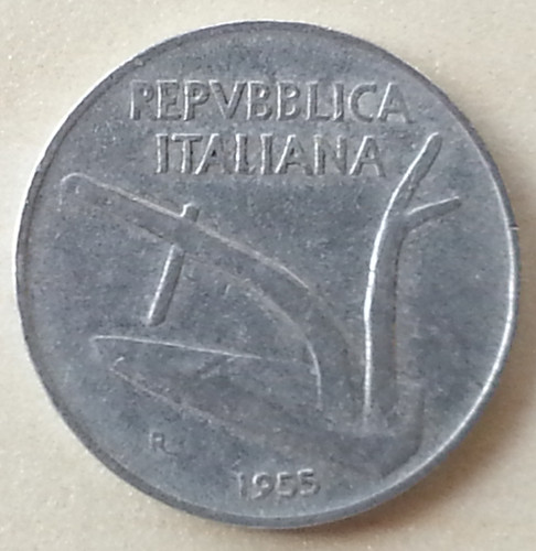 Monete repubblica italiana - repubblica, 10