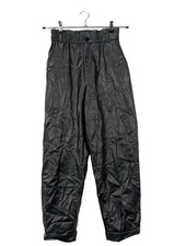 ZARA Pantaloni in ecopelle