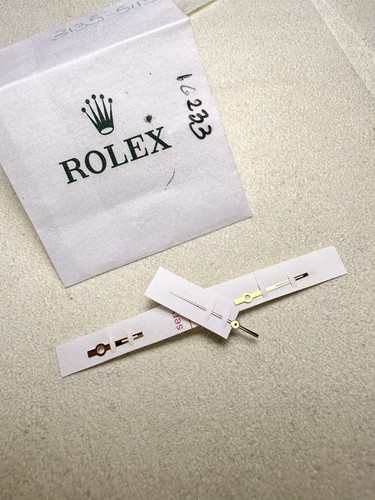 Rolex hands lancette oro