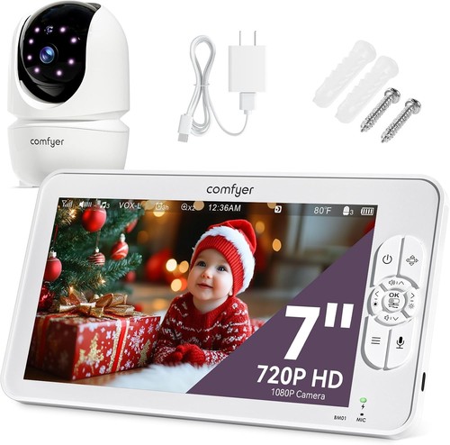 Comfyer baby monitor - comfyer, 7''