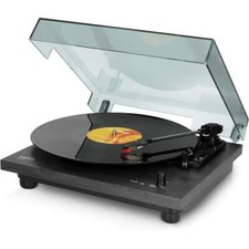 Lenco LS-10 Giradischi a 3 velocità 33/45 giri Diffusori stereo incorporati