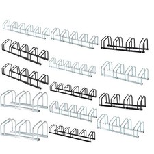 HOMCOM Rastrelliera Portabici