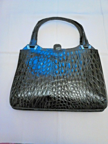 Borsa vintage coccodrillo anni - coccodrillo,