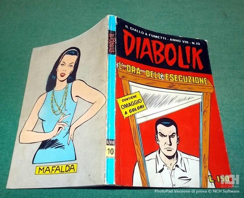 Diabolik anno viii con 9 - diabolik, 10